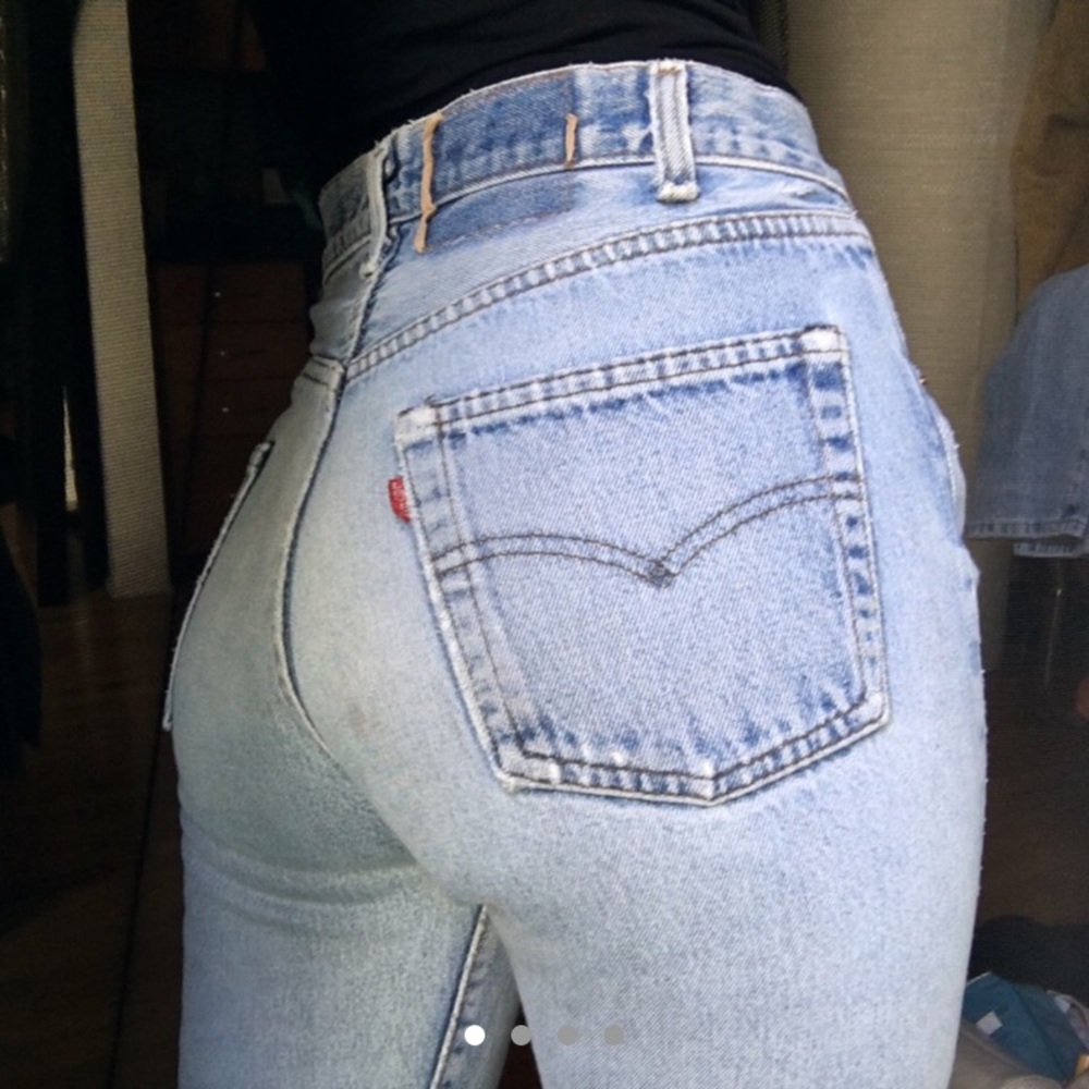 VINTAGE LEVIS CONSTRUCTED FROM REDLINES MATERIAL🦋